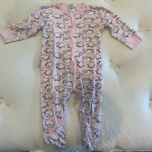 Baby Steps Baby Girl Footie